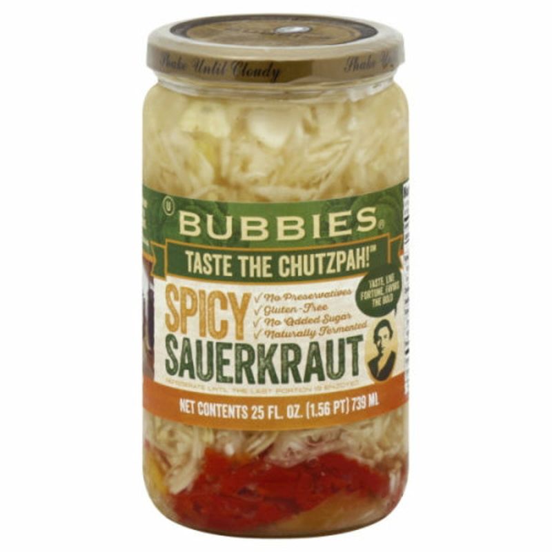 Bubbies Sauerkraut, Spicy Wegmans