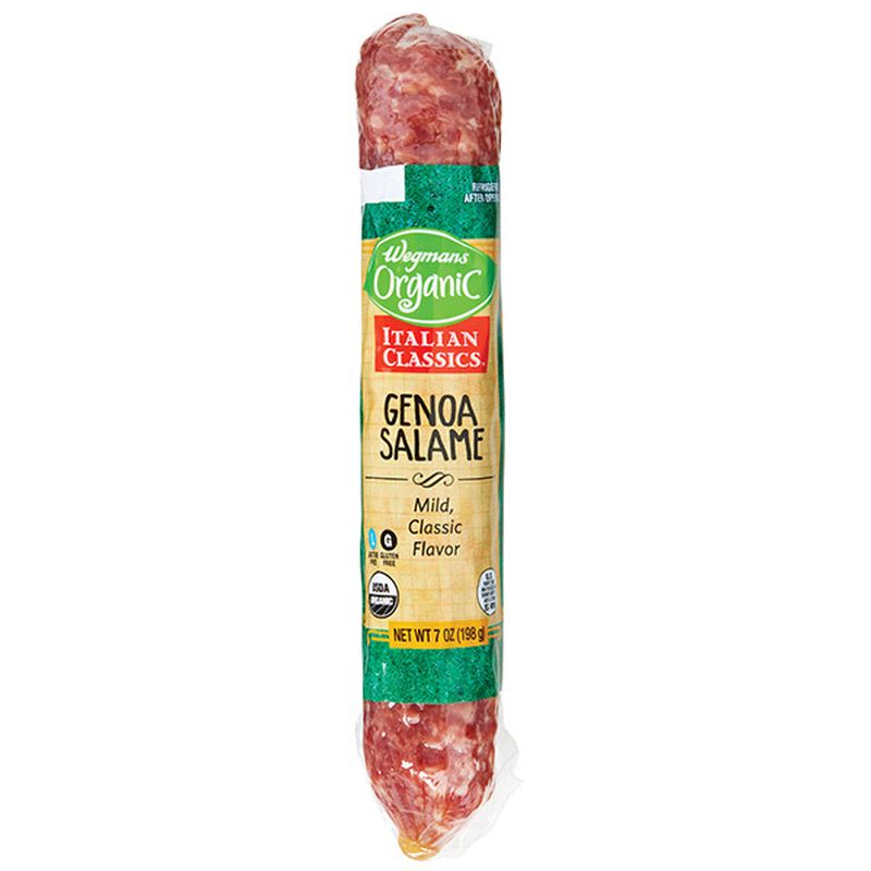 Wegmans Organic Genoa Salami, Mini 7 oz. Wegmans