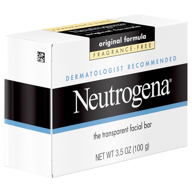 Neutrogena Adult Bar Soaps Bar Fragrance Free All Skin Types