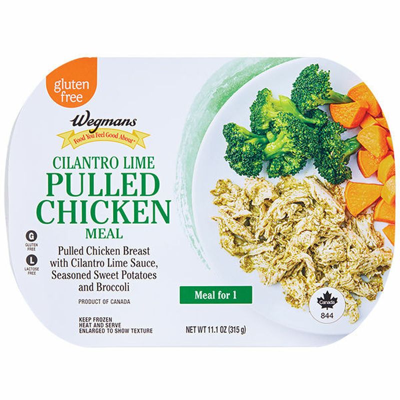 Wegmans Frozen Cilantro Lime Pulled Chicken Entree Wegmans