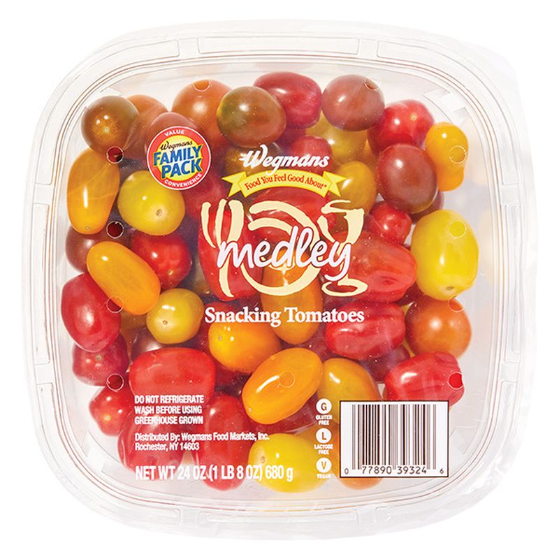 Wegmans Medley Snacking Tomatoes, FAMILY PACK Wegmans