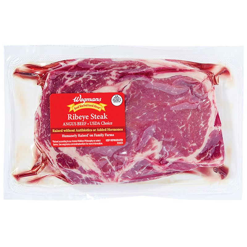 Wegmans Choice Angus Ribeye Steak Wegmans