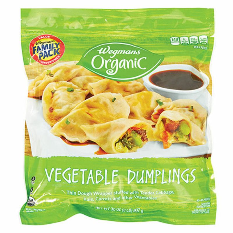 Wegmans Organic Frozen Vegetable Dumplings, FAMILY PACK Wegmans