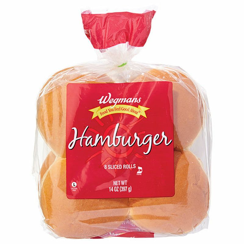 Wegmans Hamburger Rolls, 8 Pack Wegmans