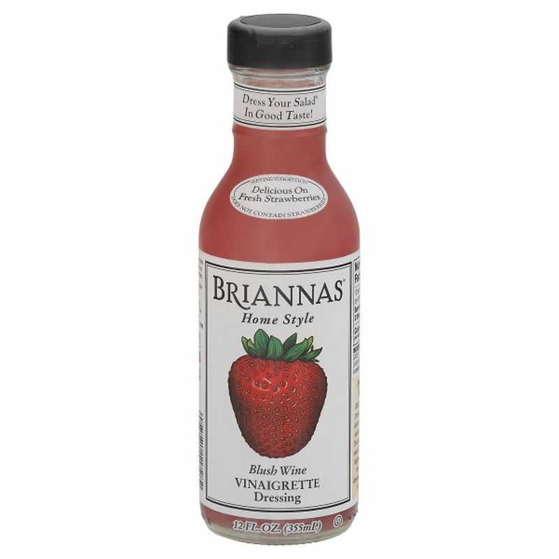BRIANNAS Dressing, Vinaigrette, Blush Wine, Home Style Wegmans
