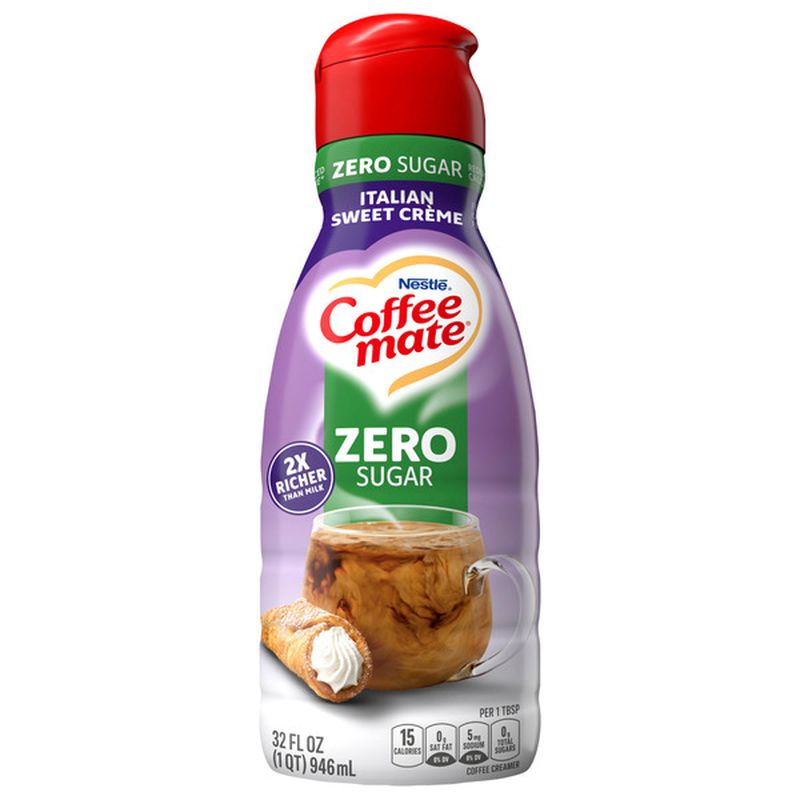 Coffee mate Coffee Creamer, Italian Sweet Creme, Zero Sugar Wegmans