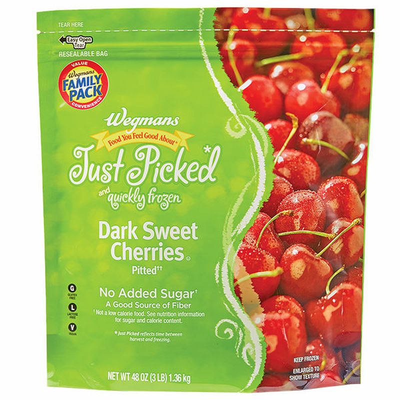 Wegmans Frozen Dark Sweet Cherries, FAMILY PACK Wegmans