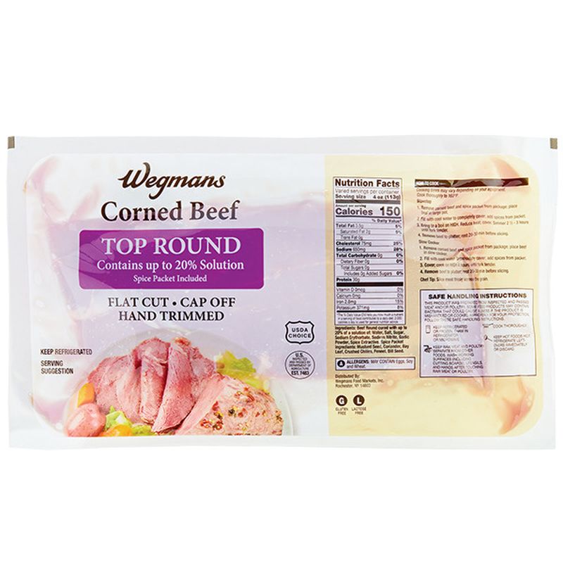 Wegmans Corned Beef Top Round Wegmans