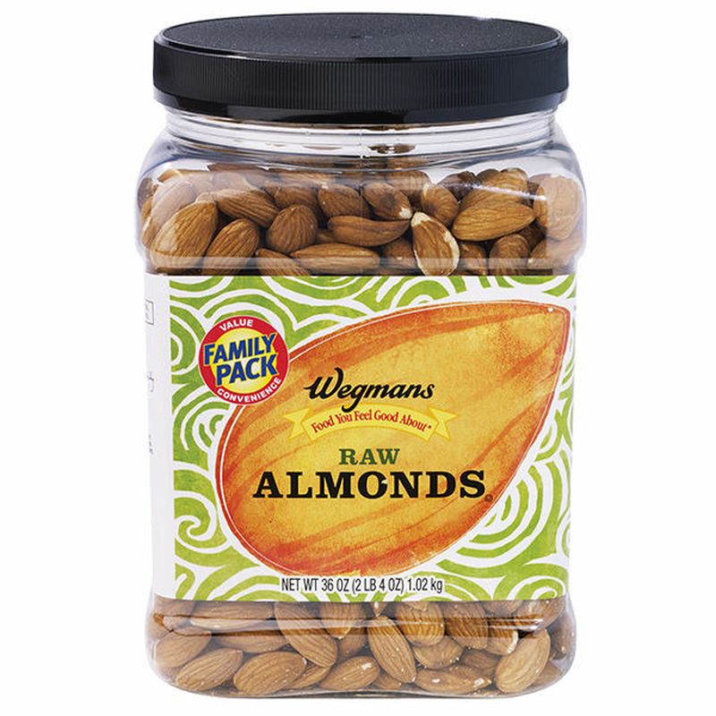 Wegmans Raw Almonds, FAMILY PACK Wegmans