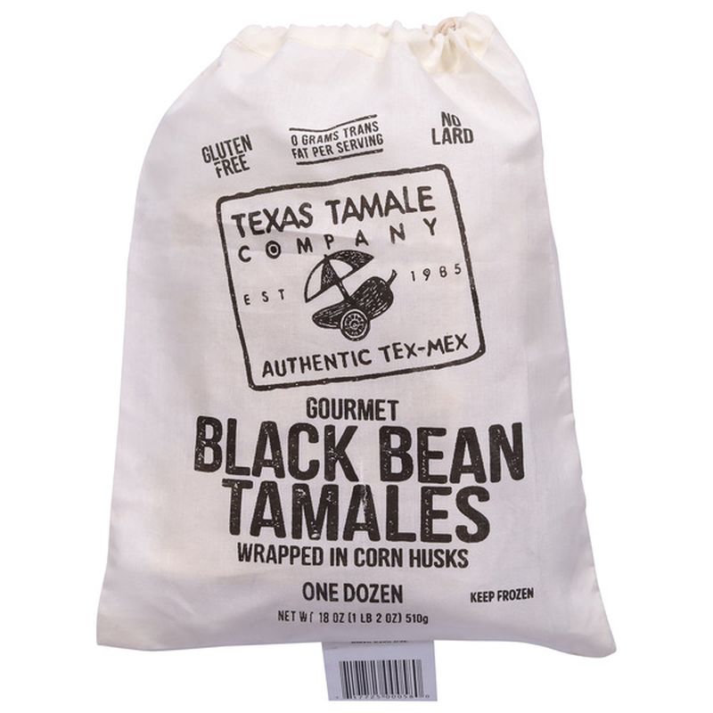 Texas Tamale Company Tamales, Black Bean, Gourmet Wegmans