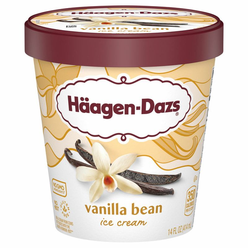 HaagenDazs Ice Cream, Vanilla Bean Wegmans