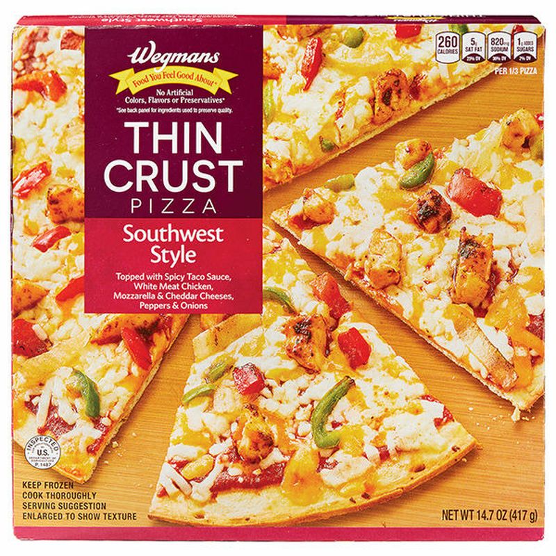 Wegmans Frozen Thin Crust Southwest Style Pizza Wegmans