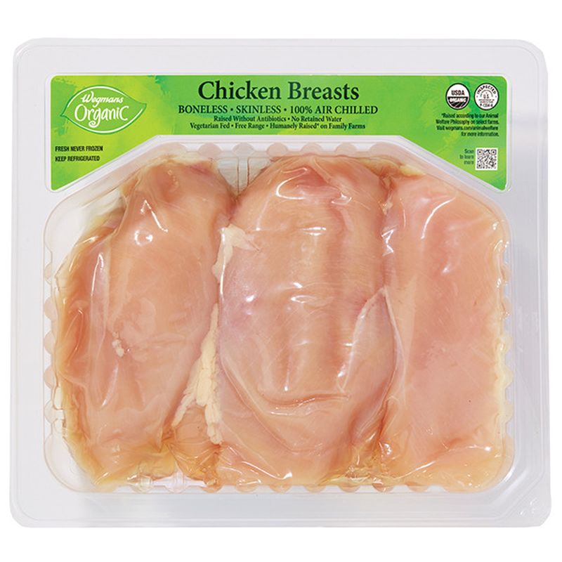 Wegmans Organic Boneless Skinless Chicken Breasts | Wegmans
