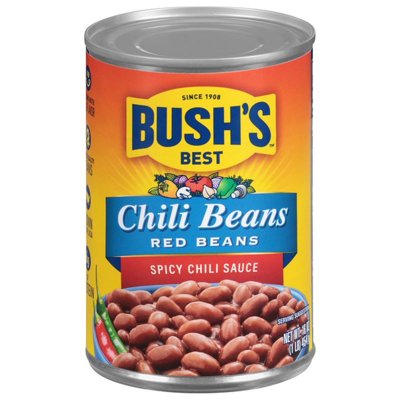 Bush's Best Chili Beans Red Beans, Spicy Chili Sauce Wegmans