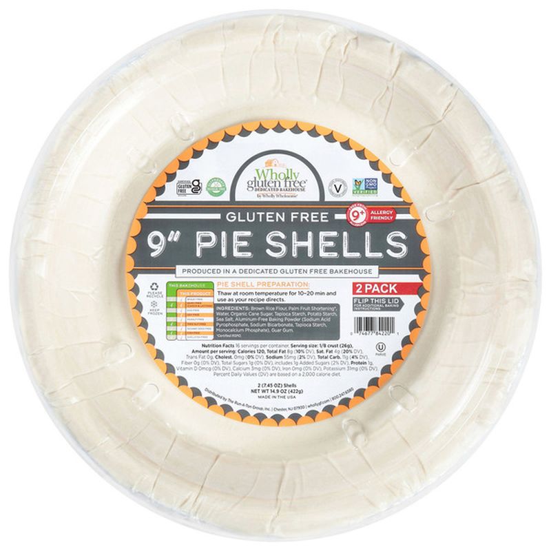 Wholly Pie Shells Gluten Free 9 Inch Wegmans