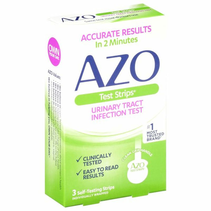Azo Test Strips Urinary Tract Infection Test Wegmans 7807