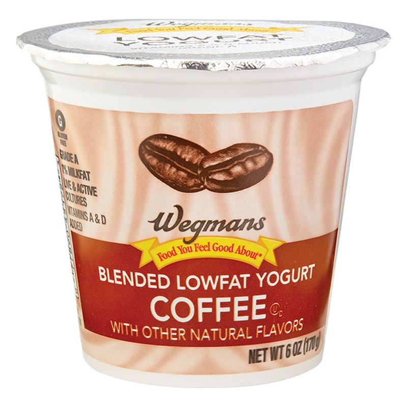 Wegmans Blended Lowfat Coffee Yogurt Wegmans