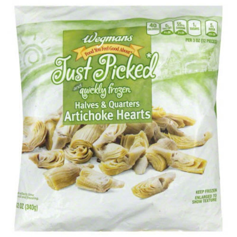 Wegmans Frozen Artichoke Hearts Halves & Quarters Wegmans