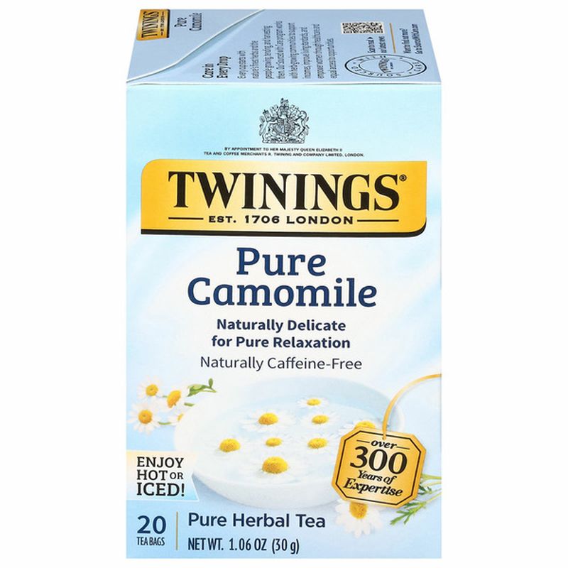 Twinings Herbal Tea, Pure Camomile, Bags Wegmans