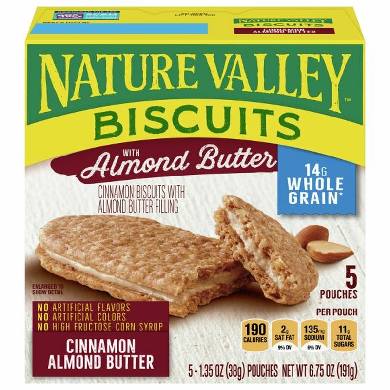 Nature Valley Biscuits, Cinnamon Almond Butter Wegmans