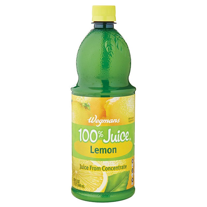 Wegmans 100 Juice, Lemon Wegmans