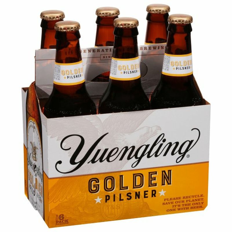 Yuengling Golden Pilsner 6/12 oz bottles Wegmans