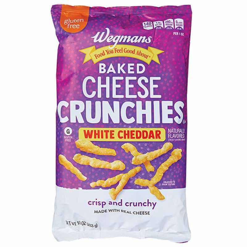 Wegmans Baked White Cheddar Cheese Crunchies Wegmans