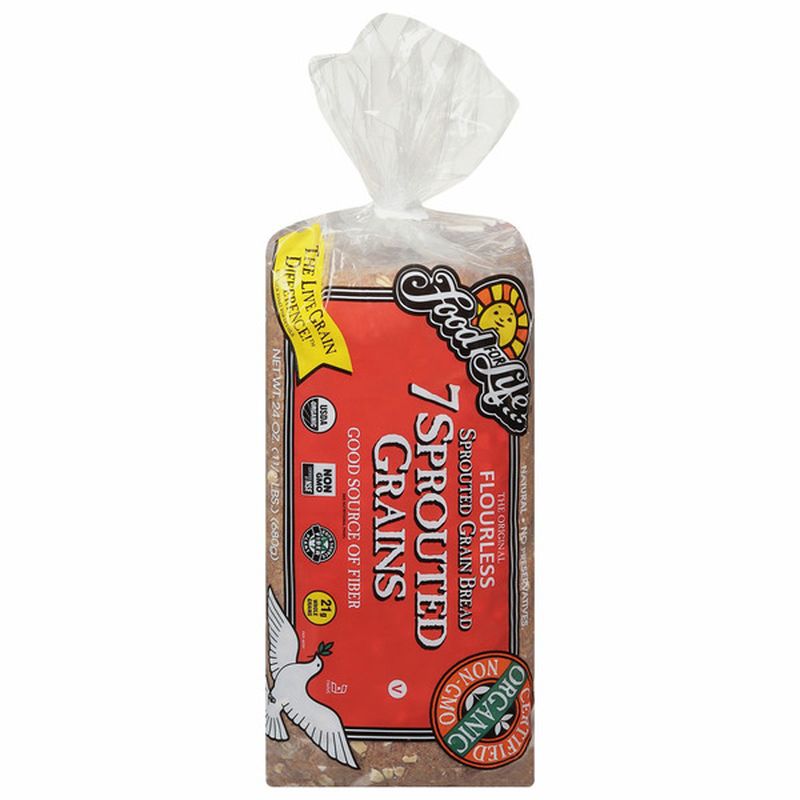 Food for Life Bread, 7 Sprouted Grains, Flourless Wegmans