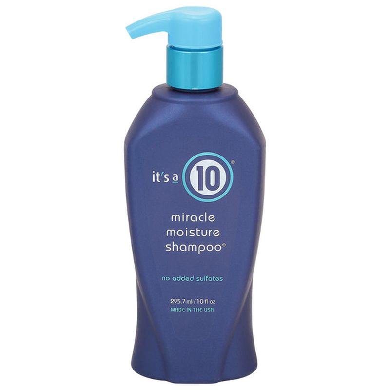 It's a 10 Shampoo, Miracle Moisture Wegmans