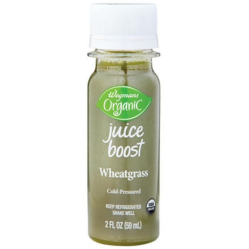 Wegmans Organic Wheatgrass Juice Boost Wegmans