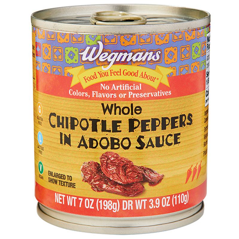 Wegmans Whole Chipotle Peppers in Adobo Sauce Wegmans