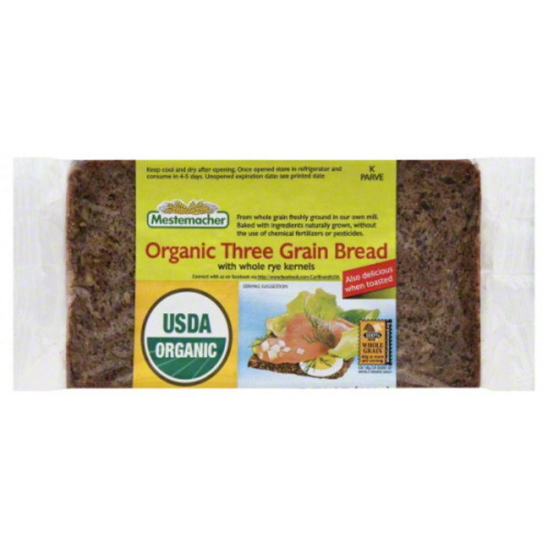 Mestemacher Bread Organic Three Grain Wegmans