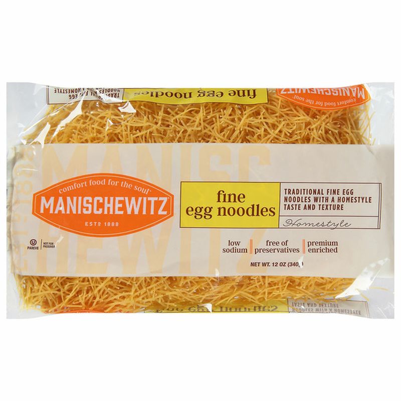 Manischewitz Egg Noodles, Fine, Homestyle Wegmans