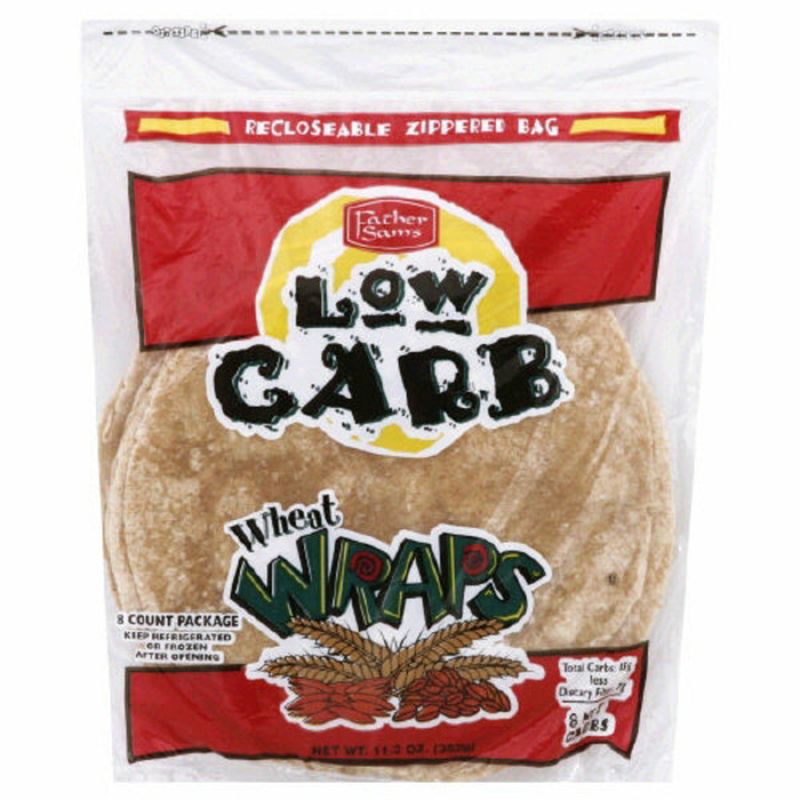 Father Sam’s Low Carb Wheat Wraps Wegmans