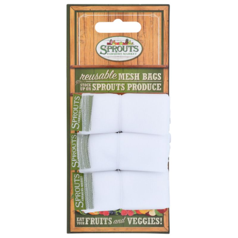 Sprouts Reusable Mesh Produce Bags | Shop Online, Shopping List, Digital  Coupons | Sprouts Farmers Market
