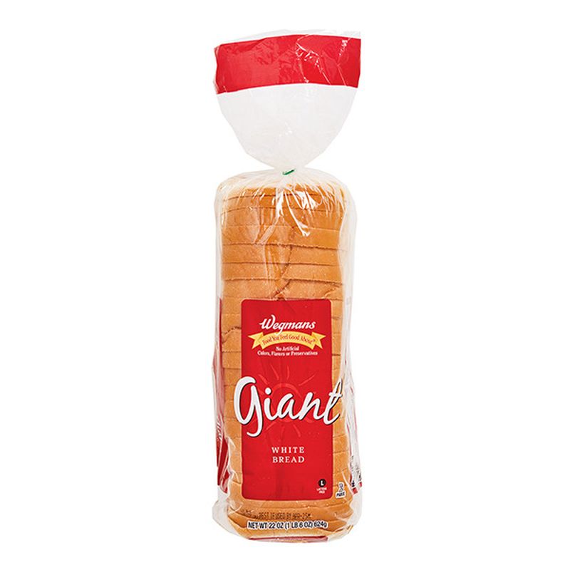 Wegmans Giant White Bread Wegmans