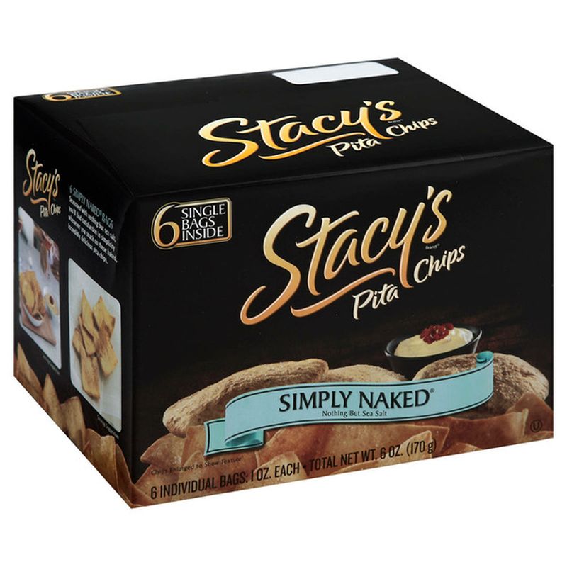Stacy's Pita Chips, Simply Naked, Single Bags Wegmans