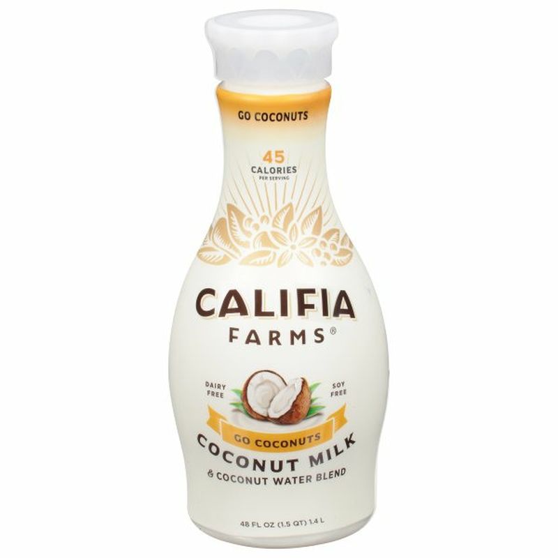 Califia Farms Coconut Milk & Coconut Water Blend, Go Coconuts Wegmans