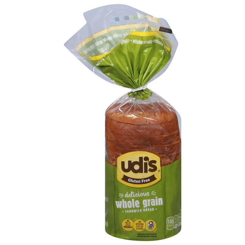 Udi's Sandwich Bread, Gluten Free, Whole Grain | Wegmans