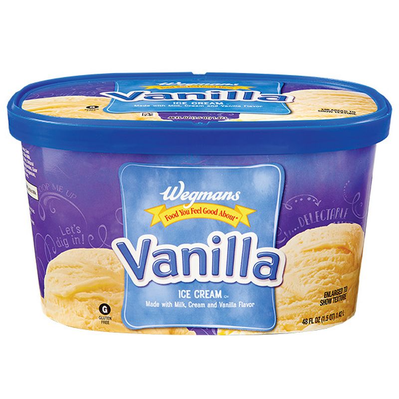 Wegmans Vanilla Ice Cream Wegmans