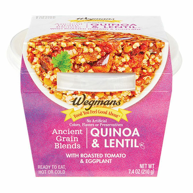 Wegmans Quinoa & Lentil Ancient Grain Blends with Roasted Tomato