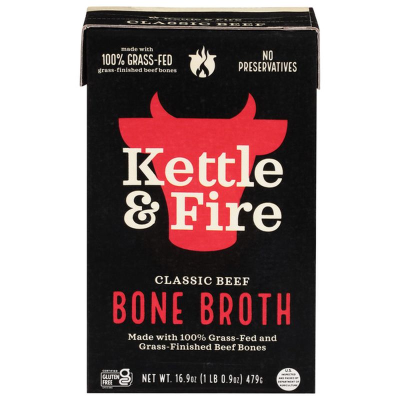 Kettle & Fire Bone Broth, Classic Beef Wegmans