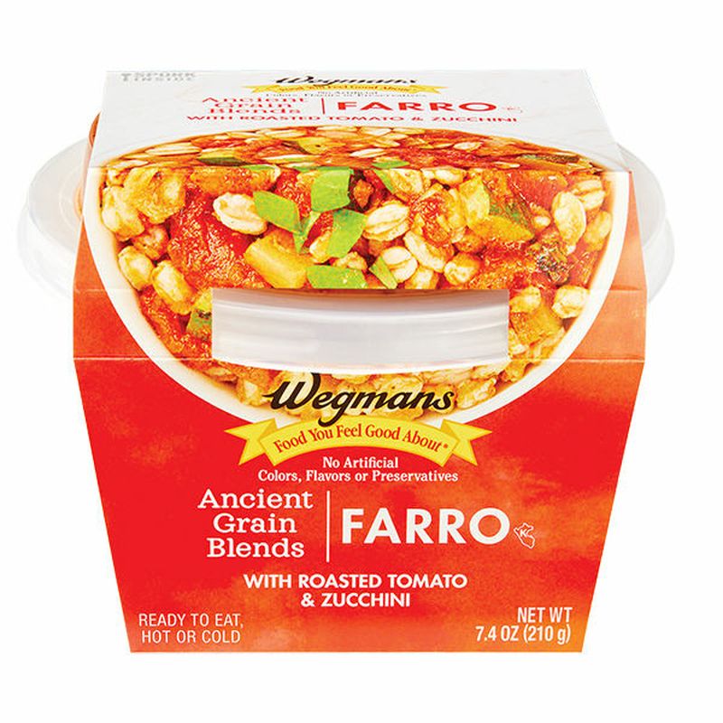 Wegmans Farro Ancient Grain Blends with Roasted Tomato & Zucchini Wegmans