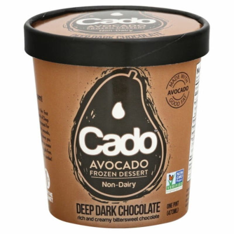 Cado Avocado Avocado Frozen Dessert, NonDairy, Deep Dark Chocolate