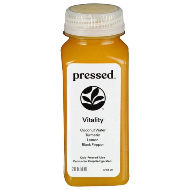 Pressed top juicery shots