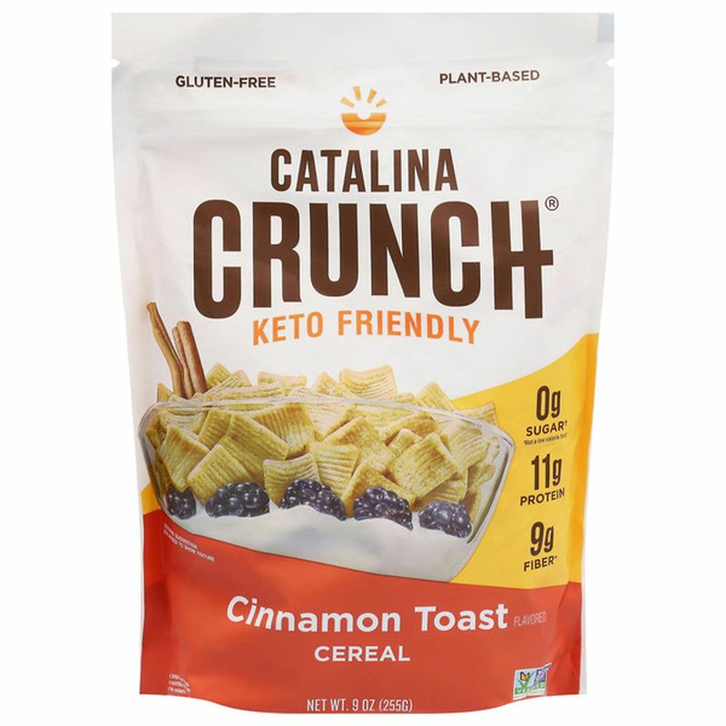 Catalina Crunch Cereal, Keto Friendly, Cinnamon Toast Flavored Wegmans