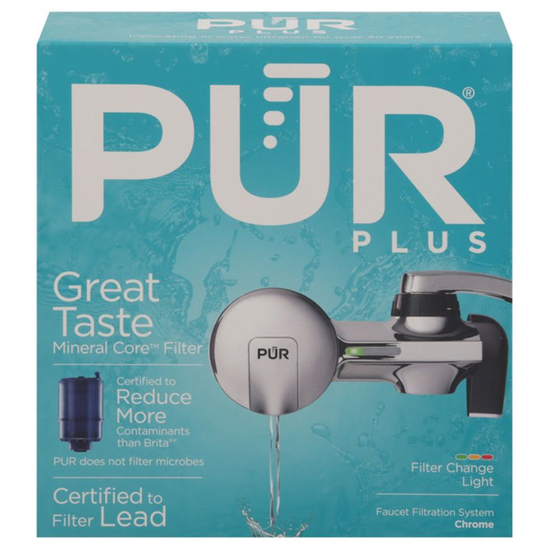 Pur Plus Faucet Filtration System, Chrome Wegmans