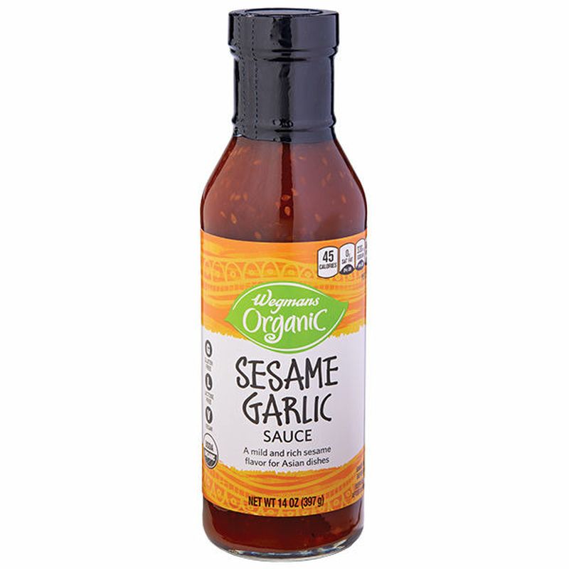 Wegmans Organic Sesame Garlic Sauce Wegmans