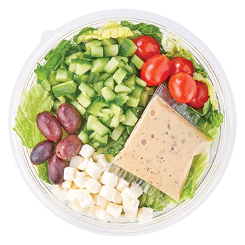 Wegmans Large Greek Santorini Salad with Greek Dressing Wegmans