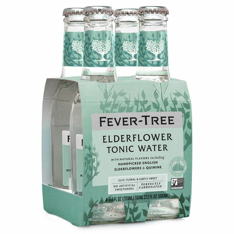 FeverTree Elderflower Tonic Water 4x200ml Wegmans